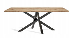 Stół rozkładany 140/240 x 100 cm LOFT Pająk Indust