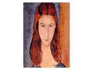 Obraz - A. Modigliani, Jeanne Hebuterne (CARMANI)