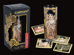 Kieliszek do wódki - G. Klimt. Adele Bloch Bauer I (CARMANI)