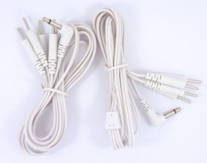 Przewód Kabel Tens/ems Jack 3.5mm Pin 4 Elektrody