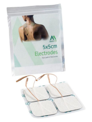 12 Szt Elektrody Żelowe Elektrostymulator Tens Ems