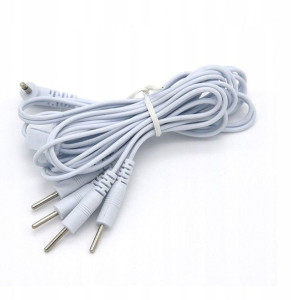 Przewód Kabel Tens/ems Jack 2.5mm Pin 4 Elektrody