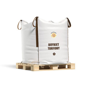 Brykiet Torfowy Big Bag 1000 kg