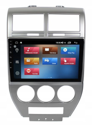 Radio Nawigacja Gps Jeep Compass 2006-2010 Android