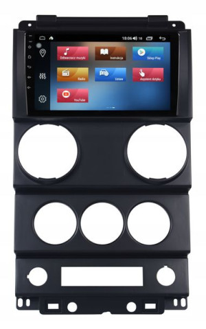 Radio Nawigacja Gps Jeep Wrangler 2006-10 Android