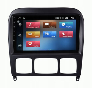 Radio Nawigacja Gps Mercedes W220 S Klasa 1998-05