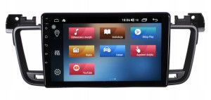 Radio Nawigacja Gps Peugeot 508 2010-2018 Android