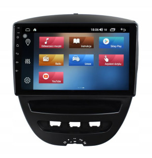 Radio Nawigacja Gps Toyota Aygo 2005-2014 Android
