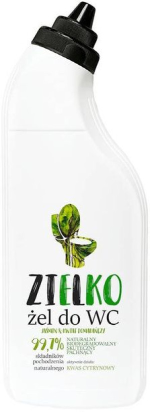 Zielko Żel do WC - jaśmin i kwiat pomarańczy 500 ml - Sylveco