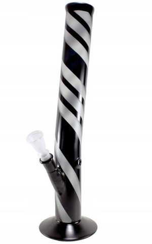 Fajka Bongo Black and White Stripes 42 cm