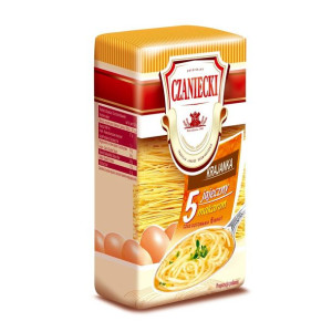 Makaron 5-jajeczny Krajanka 250g (op20szt) CZANIECKI