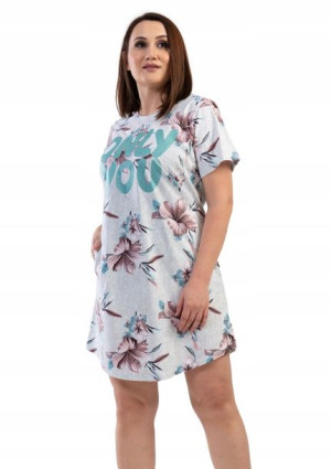 Koszula Nocna bawełniana Vienetta + Size 1XL 46 48