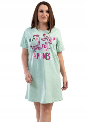 Koszula Nocna bawełniana Vienetta + Size 1XL 46 48