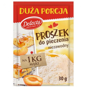 Pakiet 20szt Delecta proszek do pieczenia 30g