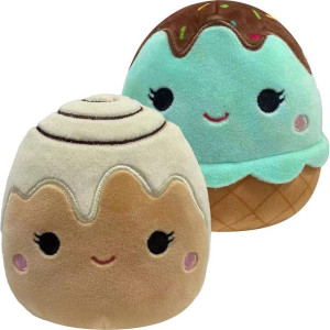 Squishmallows Flip a Mallows 2w1 Lody Miętowe i Cynamonka Maya i Chanel 245