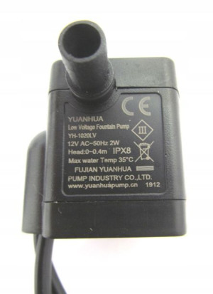 Pompka do fontanny Dzbanek/Kaskada/Płotek YH1020LV