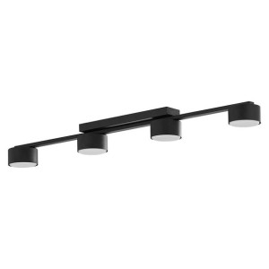 Lampa sufitowa DALLAS 4 czarna