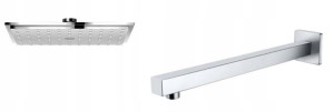 Deszczownica Grohe 27479000 + Ramię kwadratowe 40