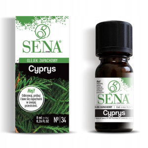 Olejek zapachowy SENA 34 Cyprys 8ml