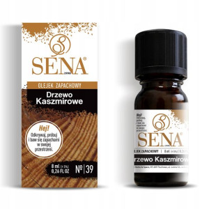 Olejek zapachowy SENA 39 Drzewo Kaszmirowe 8ml