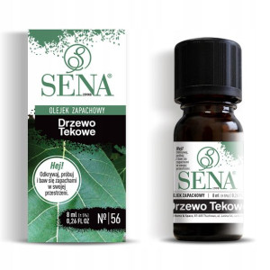 Olejek zapachowy SENA 56 Drzewo Tekowe 8ml