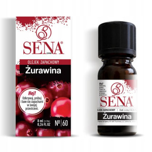 Olejek zapachowy SENA 60 Żurawina 8ml