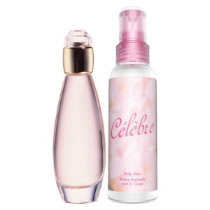 AVON Zestaw Celebre Perfumy+Mgiełka