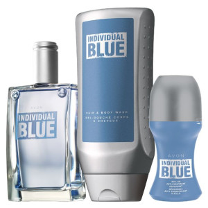 AVON Zestaw Individual Blue Woda Żel Kulka