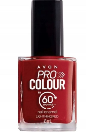 AVON Szybkoschnący Lakier do Paznokci Lightening Red