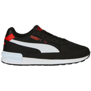 Buty dla dzieci puma graviton jr puma czarno-białe 381987 11