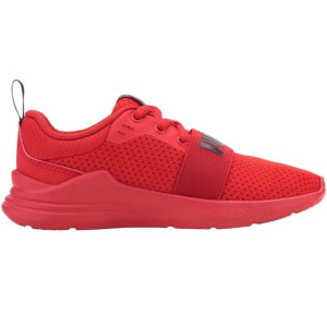 Buty dla dzieci puma wired run jr czerwone 374216 05