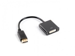 Kabel adapter Lanberg AD-0007-BK DisplayPort(M)->DVI-D (F)(24+5) Dual Link
