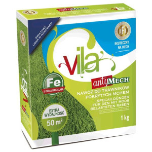 Nawóz 1kg Trawnik z mchem ANTYMECH Vila