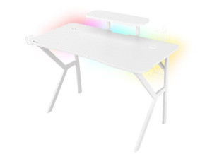 Biurko Gamingowe Genesis Holm 320 Rgb Białe