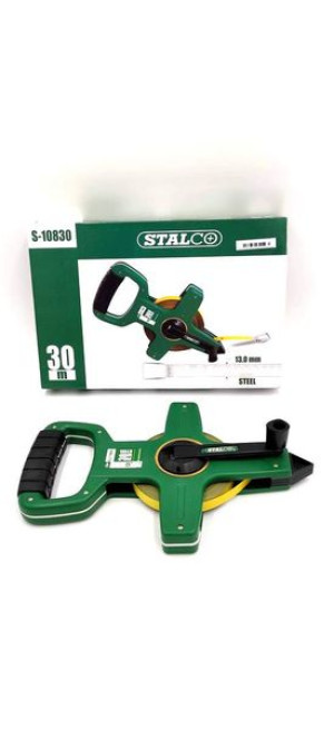 Stalco Taśma 30m Geodezyjna Metalowa S-10830