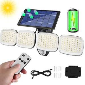 Lampa Latarnia Solarna Uliczna Latarnia 200 Led
