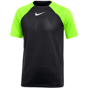 Koszulka dla dzieci nike df academy pro ss top k czarno-zielona dh9277 010