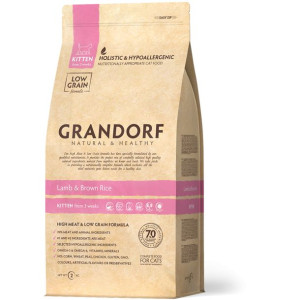 Grandorf Lamb & Brown Rice Kitten Karma Dla Kociąt 2 kg