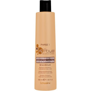 Echosline Ki Power keratynowy szampon bez SLS rekonstruuje zniszczone 350ml