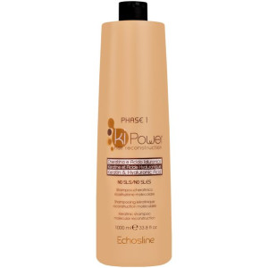 Echosline KiPower keratynowy szampon bez SLS rekonstruuje zniszczone 1000ml