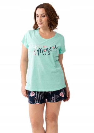 Piżama Damska Vienetta bawełniana +Size 4XL 56 58
