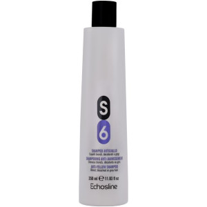 Echosline S6 Anti-Yellow Shampoo - szampon neutralizujący do włosów blond