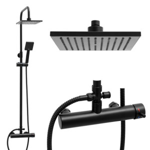 Zestaw prysznicowy panel natryskowy z deszczownicą 20 cm - Yoka