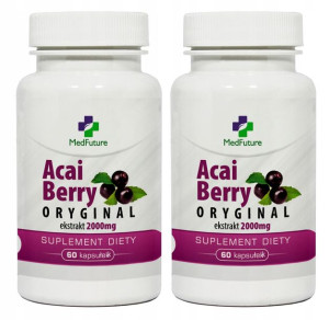 JAGODY ACAI odchudzanie detox 120 kapsułek 2000mg