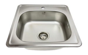 Zlewozmywak stalowy 3838D6/160 MICRO Decor
