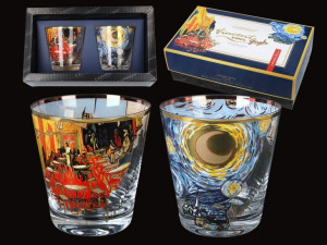 Kpl. 2 szklanek do whisky - V. Van Gogh.