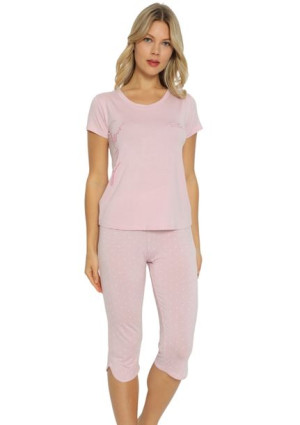 Piżama Damska Vienetta wiskoza +Size 2XL 48 krótki