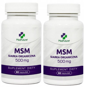 MSM siarka organiczna 500 mg stawy kości mięśnie
