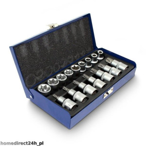 Nasadki Torx, Bit, Imbus 16 Elementów - 1 Sztuka