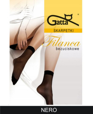 GATTA FILANCA Skarpetki Bezuciskowe wz.00/UNI/Nero